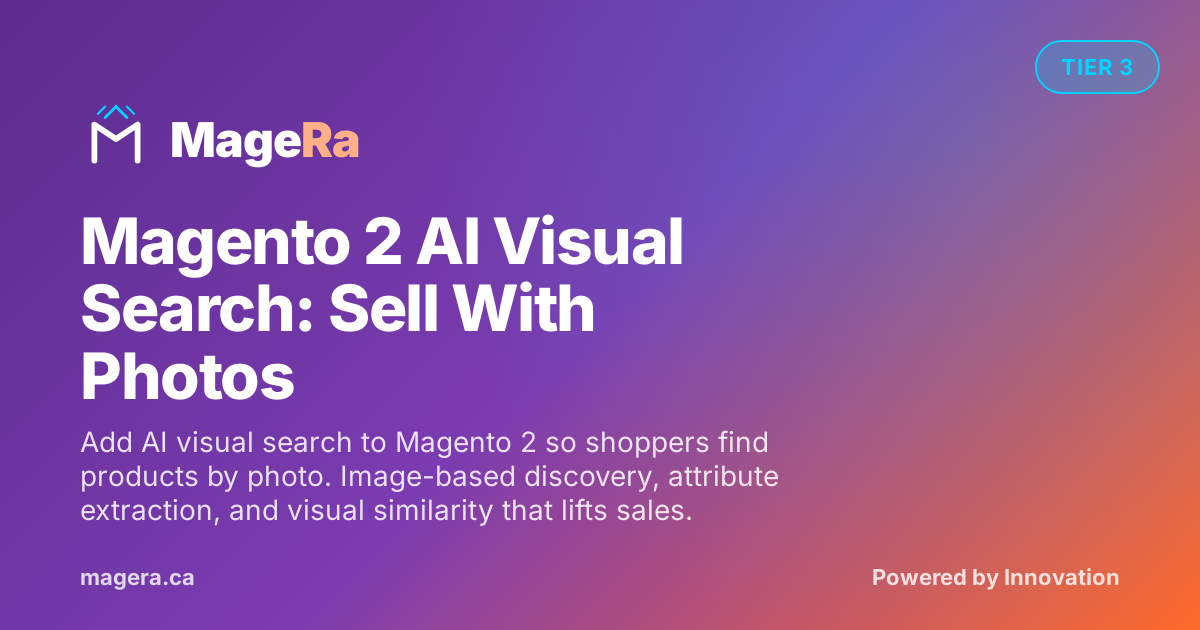 Magento 2 AI Visual Search: Sell With Photos