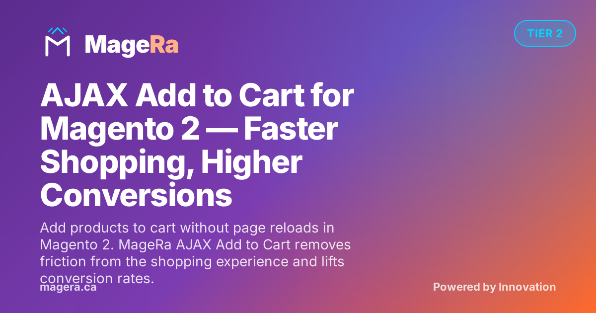 AJAX Add to Cart for Magento 2 — Faster Shopping, Higher Conversions