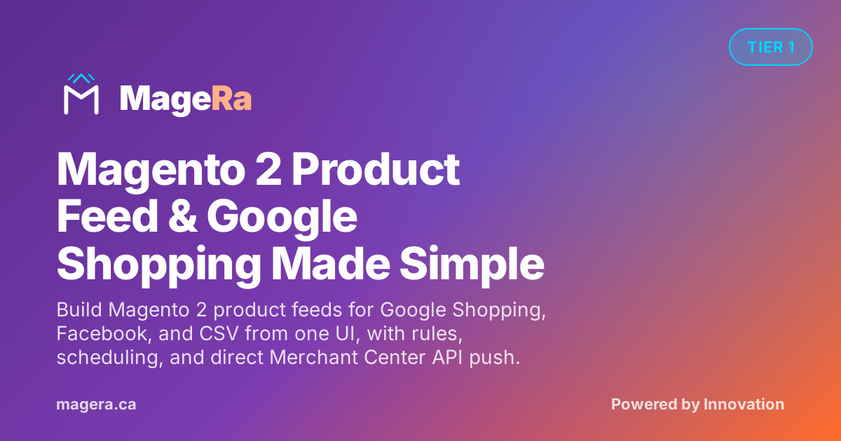 Magento 2 Product Feed & Google Shopping Made Simple