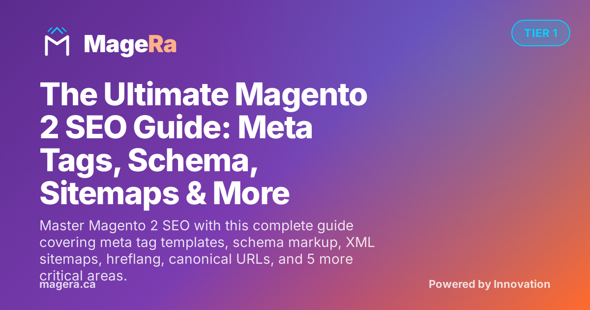The Ultimate Magento 2 SEO Guide: Meta Tags, Schema, Sitemaps & More