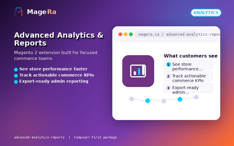 Advanced Analytics & Reports preview