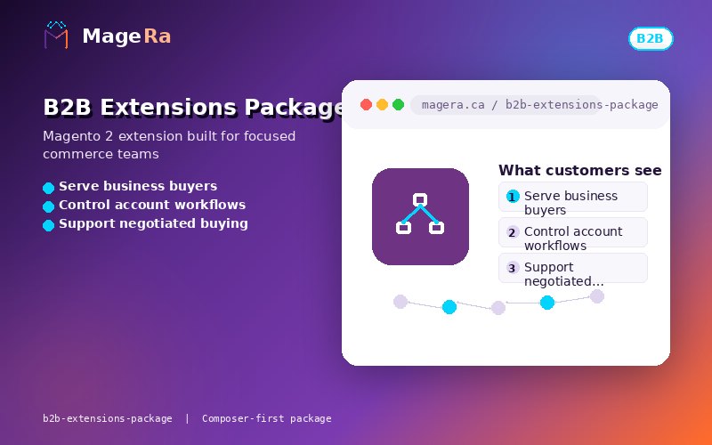 B2B Extensions Package preview