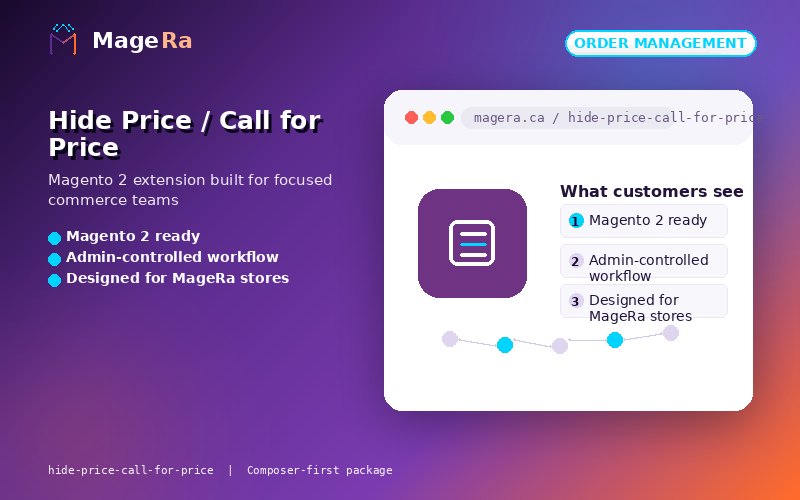 Hide Price / Call for Price preview