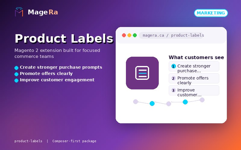 Product Labels preview