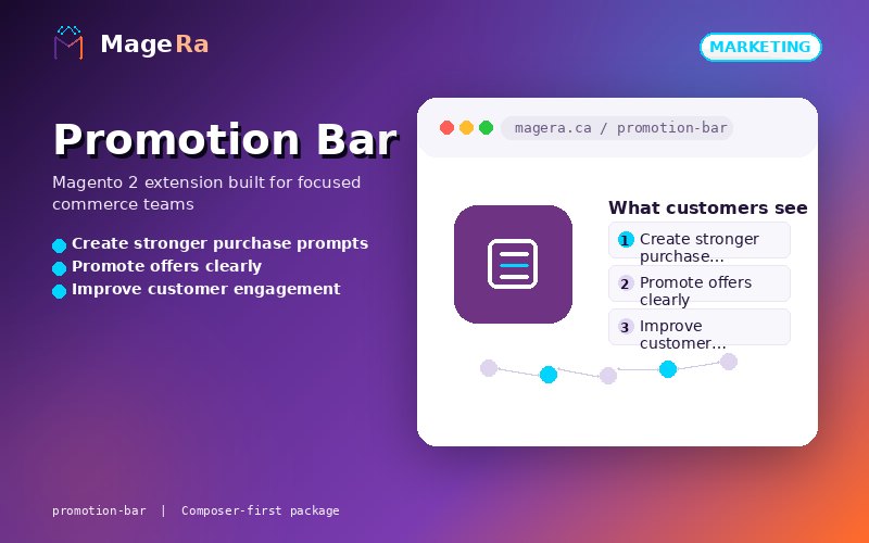 Promotion Bar preview